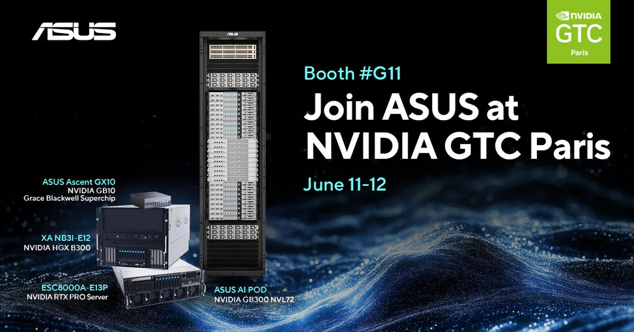 ASUS AT GTC PARIS (1)